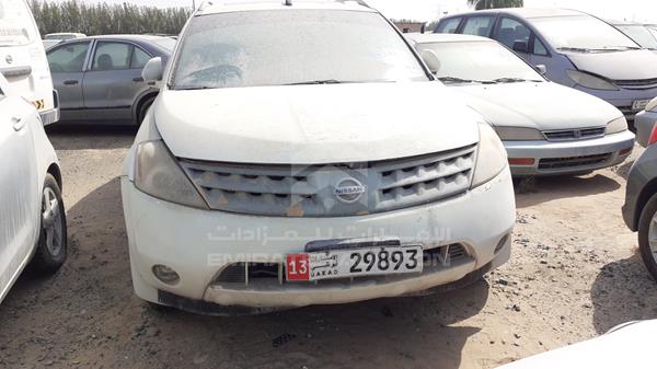 nissan murano 2005 jn8az08w45w002457