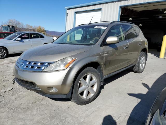 nissan murano sl 2005 jn8az08w45w400686