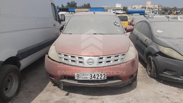 nissan murano 2007 jn8az08w47w010223