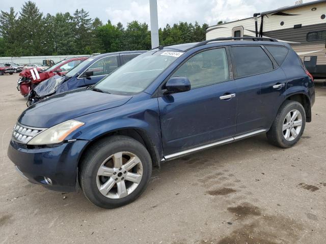 nissan murano 2007 jn8az08w47w612636