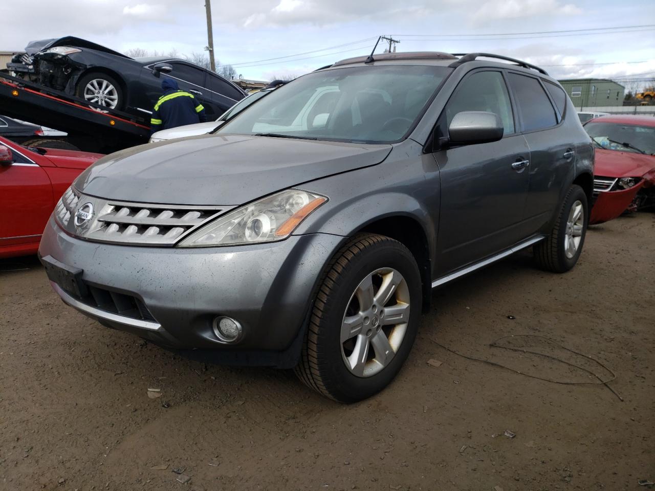 nissan murano 2007 jn8az08w47w660072