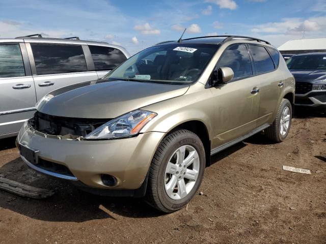 nissan murano sl 2007 jn8az08w47w660458