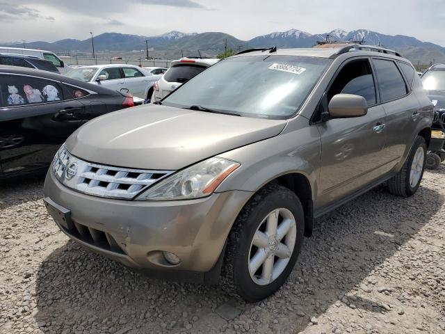 nissan murano 2003 jn8az08w53w223157