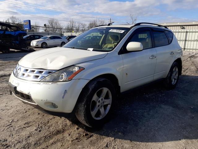 nissan murano sl 2004 jn8az08w54w340366