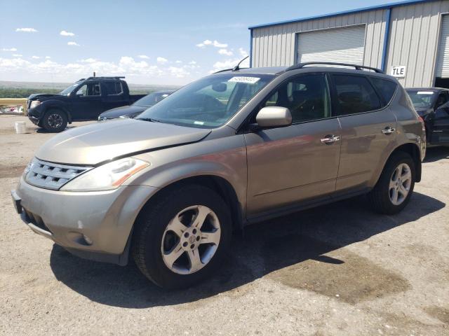 nissan murano sl 2004 jn8az08w54w340707