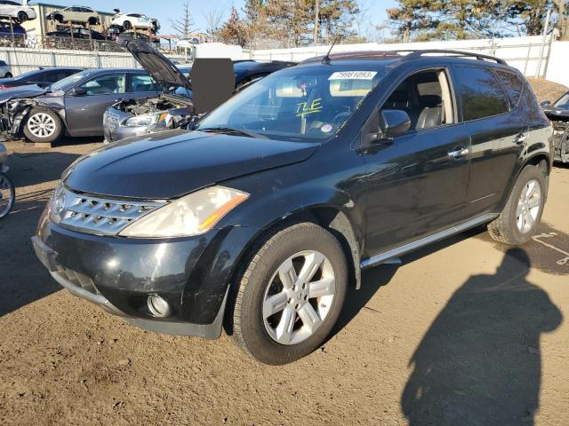 nissan murano 2007 jn8az08w57w602939