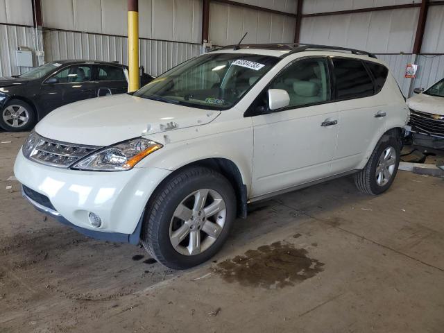 nissan murano sl 2007 jn8az08w57w608269