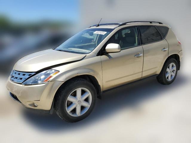 nissan murano 2003 jn8az08w63w227380