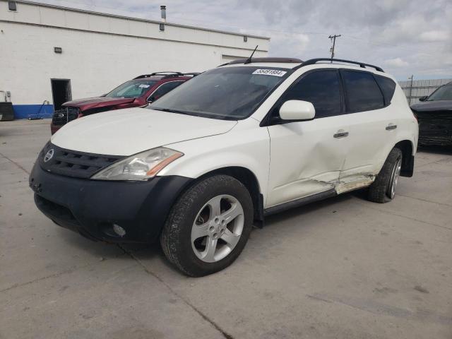 nissan murano 2005 jn8az08w65w405632