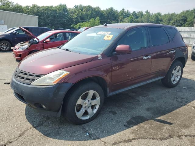 nissan murano sl 2005 jn8az08w65w429140