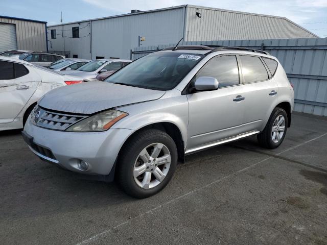 nissan murano 2006 jn8az08w66w526954