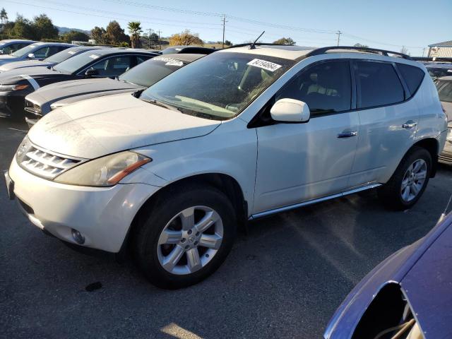 nissan murano sl 2007 jn8az08w67w616784