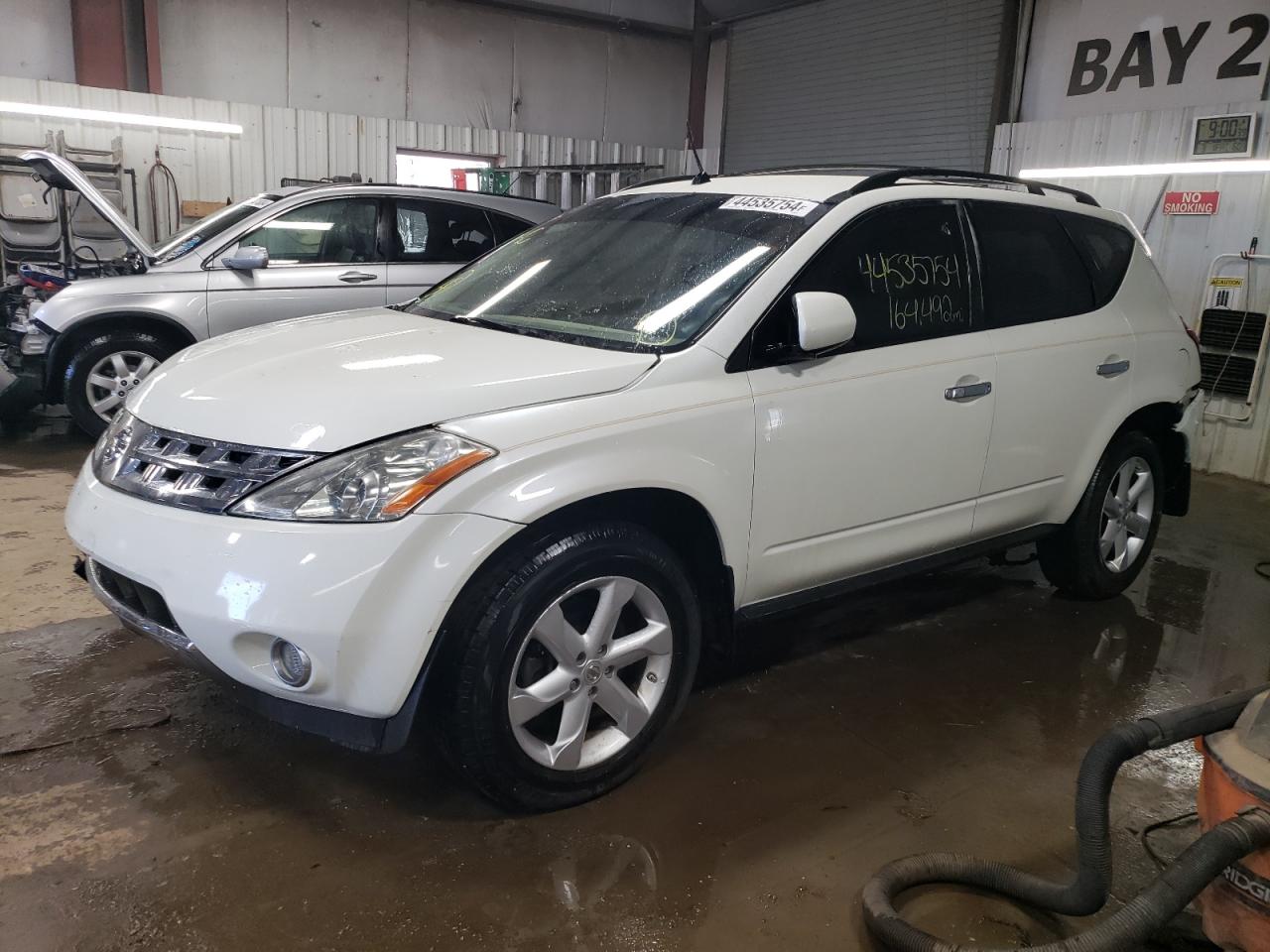 nissan murano sl 2007 jn8az08w67w656217