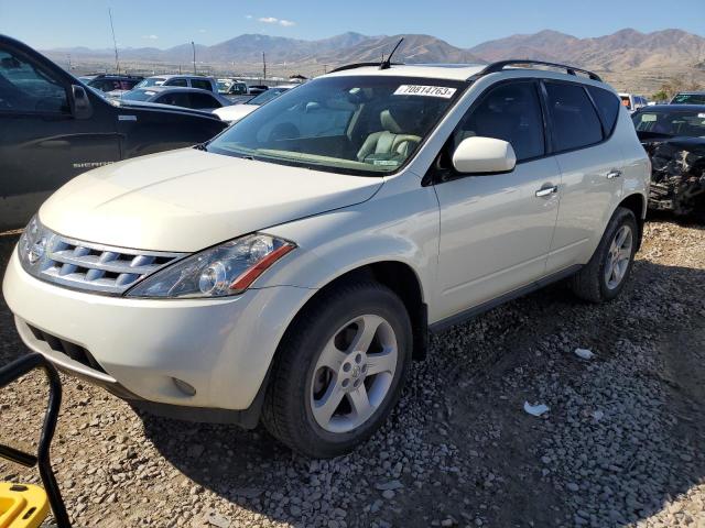 nissan murano sl 2005 jn8az08w75w410872