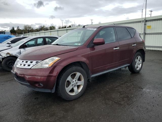 nissan murano 2005 jn8az08w75w443239