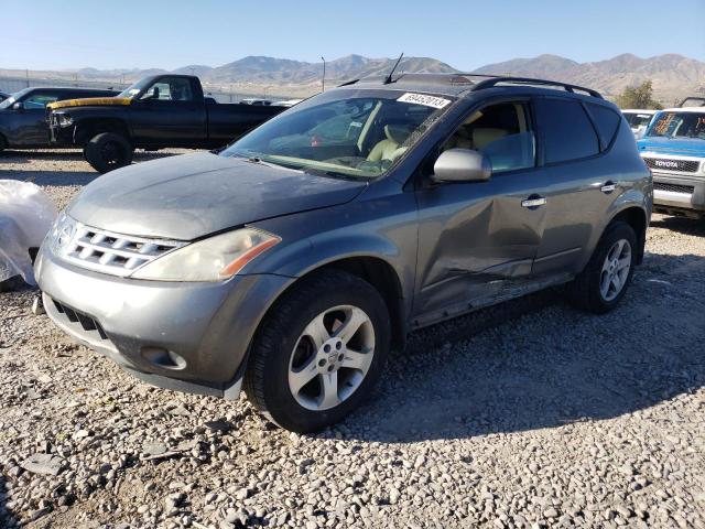 nissan murano sl 2005 jn8az08w75w443306