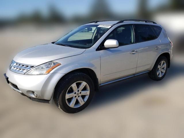 nissan murano 2006 jn8az08w76w513307