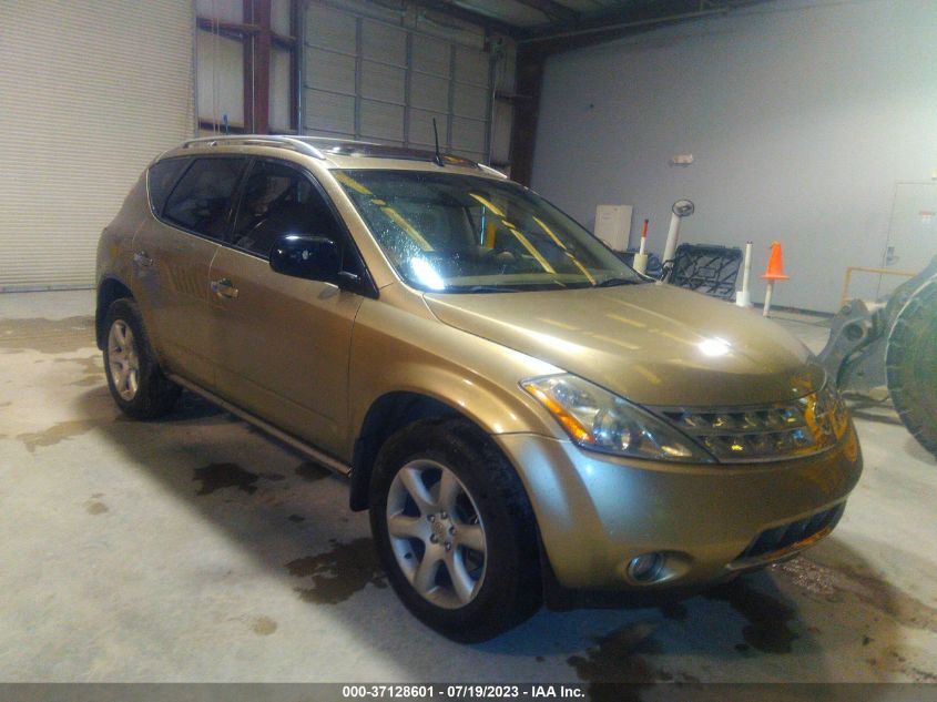 nissan murano 2007 jn8az08w77w633741