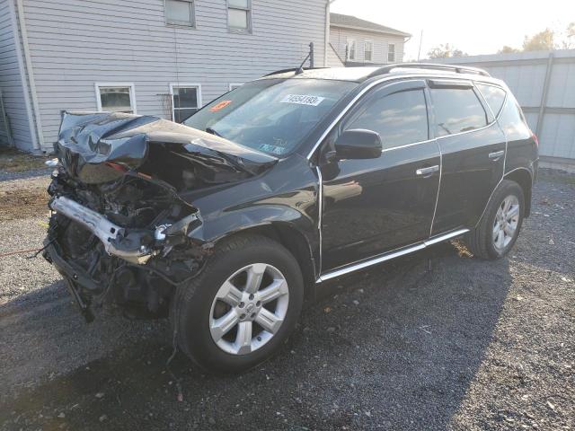 nissan murano 2007 jn8az08w77w650457