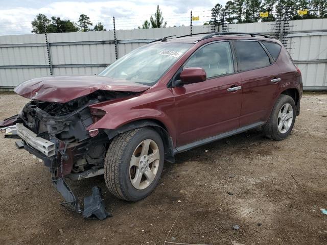 nissan murano sl 2005 jn8az08w85w417944