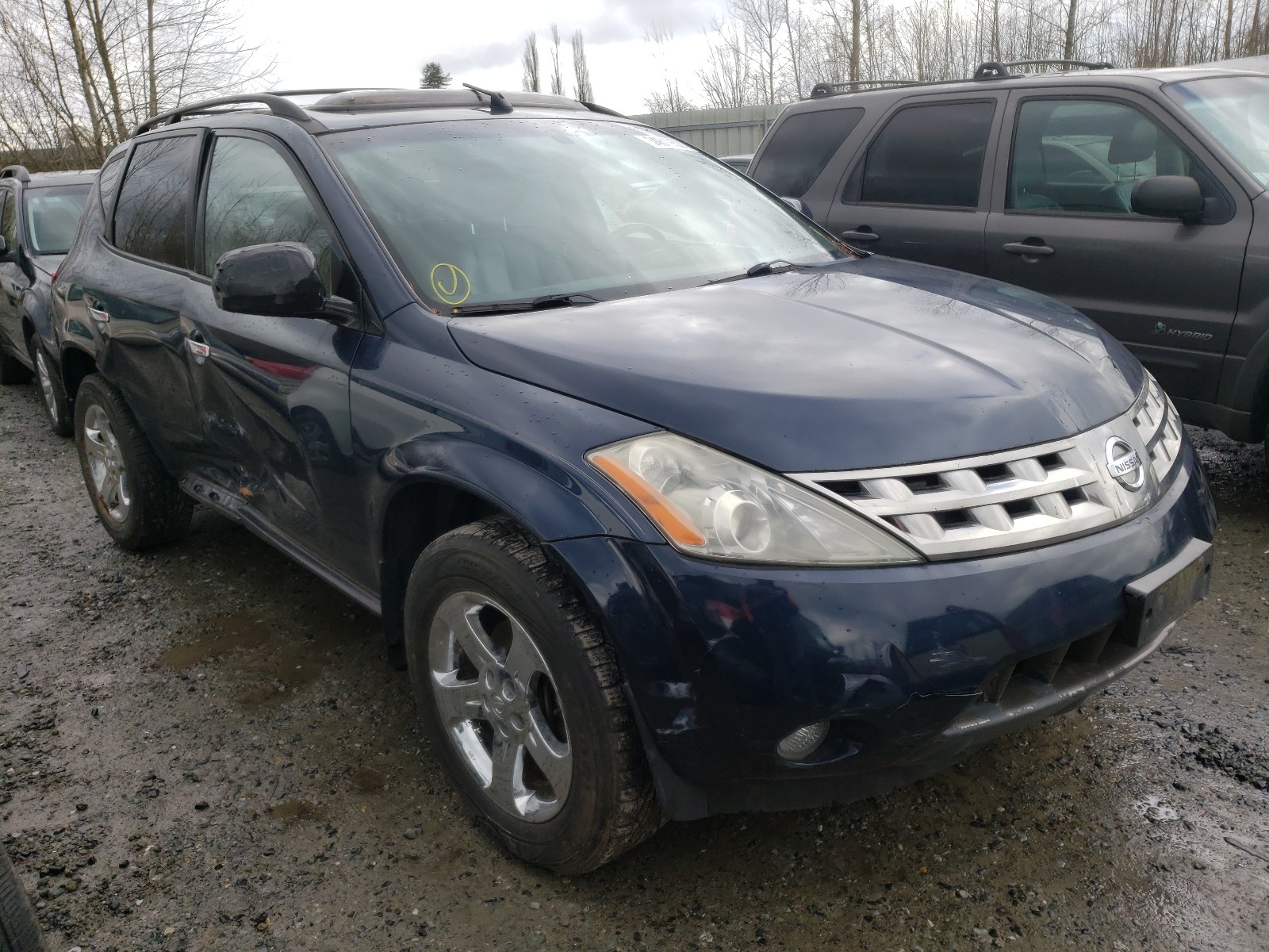 nissan murano sl 2005 jn8az08w85w425302