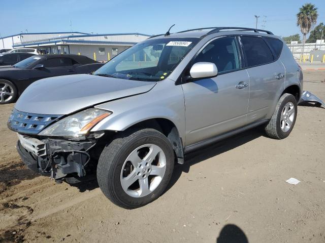 nissan murano sl 2005 jn8az08w85w436591