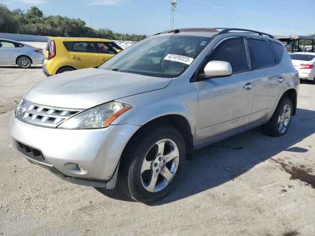 nissan murano sl 2005 jn8az08w85w437322