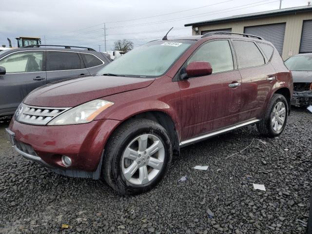 nissan murano 2006 jn8az08w86w540189