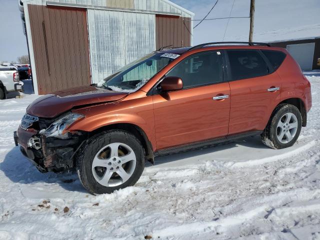 nissan murano sl 2004 jn8az08w94w324378