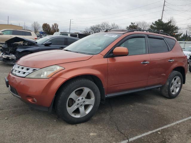 nissan murano sl 2005 jn8az08w95w400960