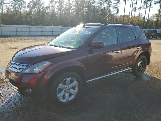 nissan murano 2006 jn8az08w96w544414