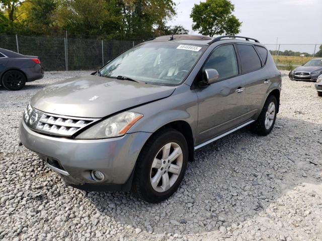 nissan murano sl 2006 jn8az08w96w551394