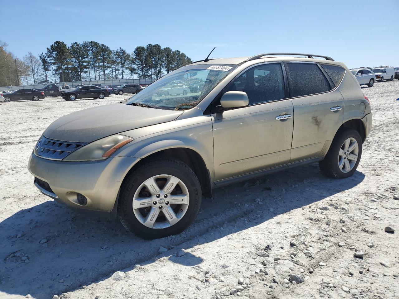 nissan murano 2007 jn8az08w97w630369