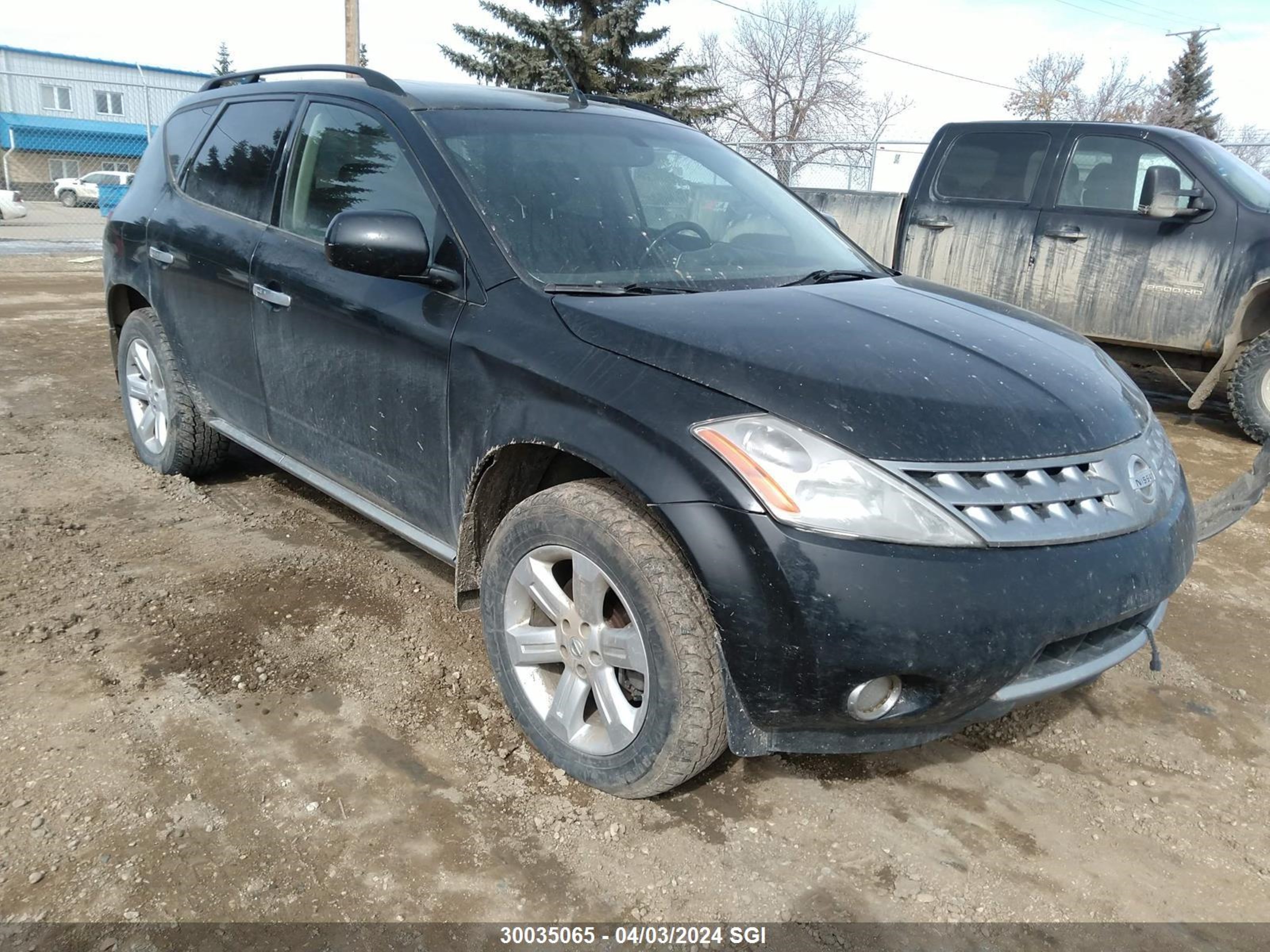 nissan murano 2007 jn8az08w97w633238