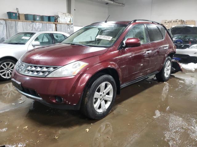 nissan murano 2007 jn8az08w97w633420