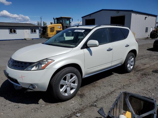 nissan murano 2007 jn8az08w97w634471