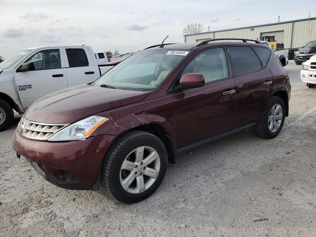 nissan murano sl 2007 jn8az08w97w656759