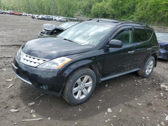 nissan murano 2007 jn8az08w97w662254