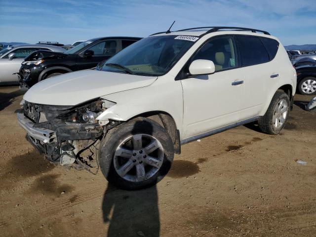 nissan murano sl 2007 jn8az08w97w664327