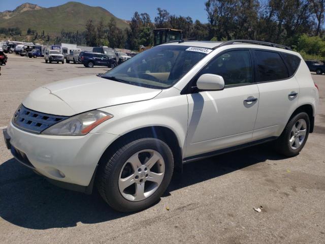 nissan murano sl 2003 jn8az08wx3w224434