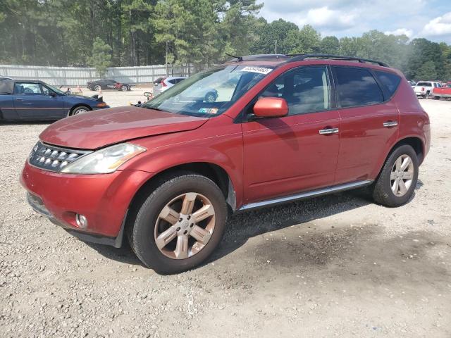 nissan murano sl 2006 jn8az08wx6w511681