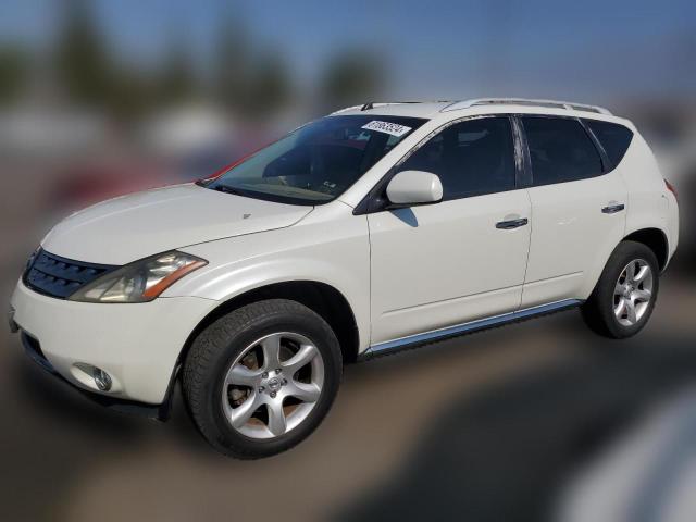 nissan murano 2006 jn8az08wx6w511986