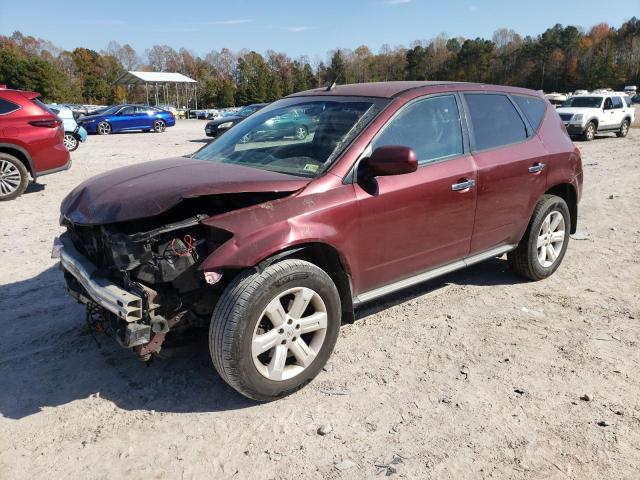 nissan murano sl 2006 jn8az08wx6w518596