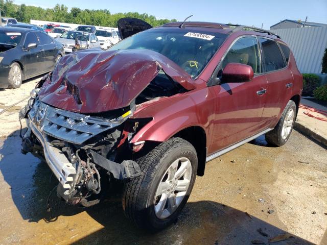 nissan murano 2006 jn8az08wx6w525600