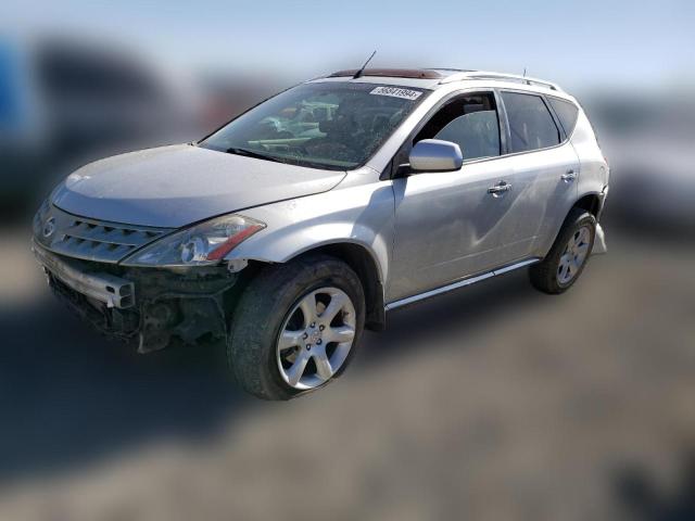 nissan murano 2006 jn8az08wx6w548388