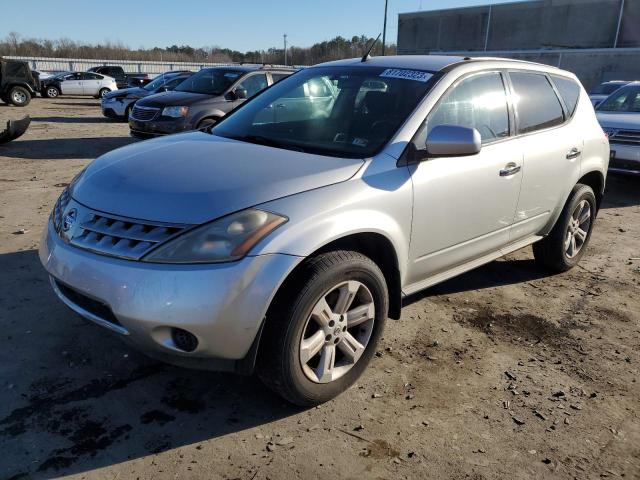 nissan murano 2007 jn8az08wx7w622670