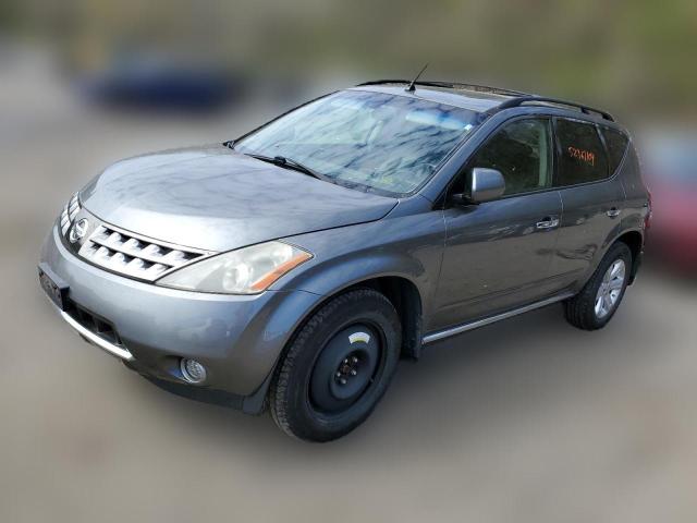 nissan murano 2007 jn8az08wx7w635175