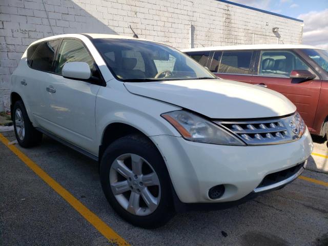 nissan murano 2007 jn8az08wx7w650551