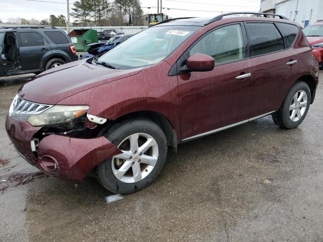 nissan murano 2009 jn8az18u09w012722