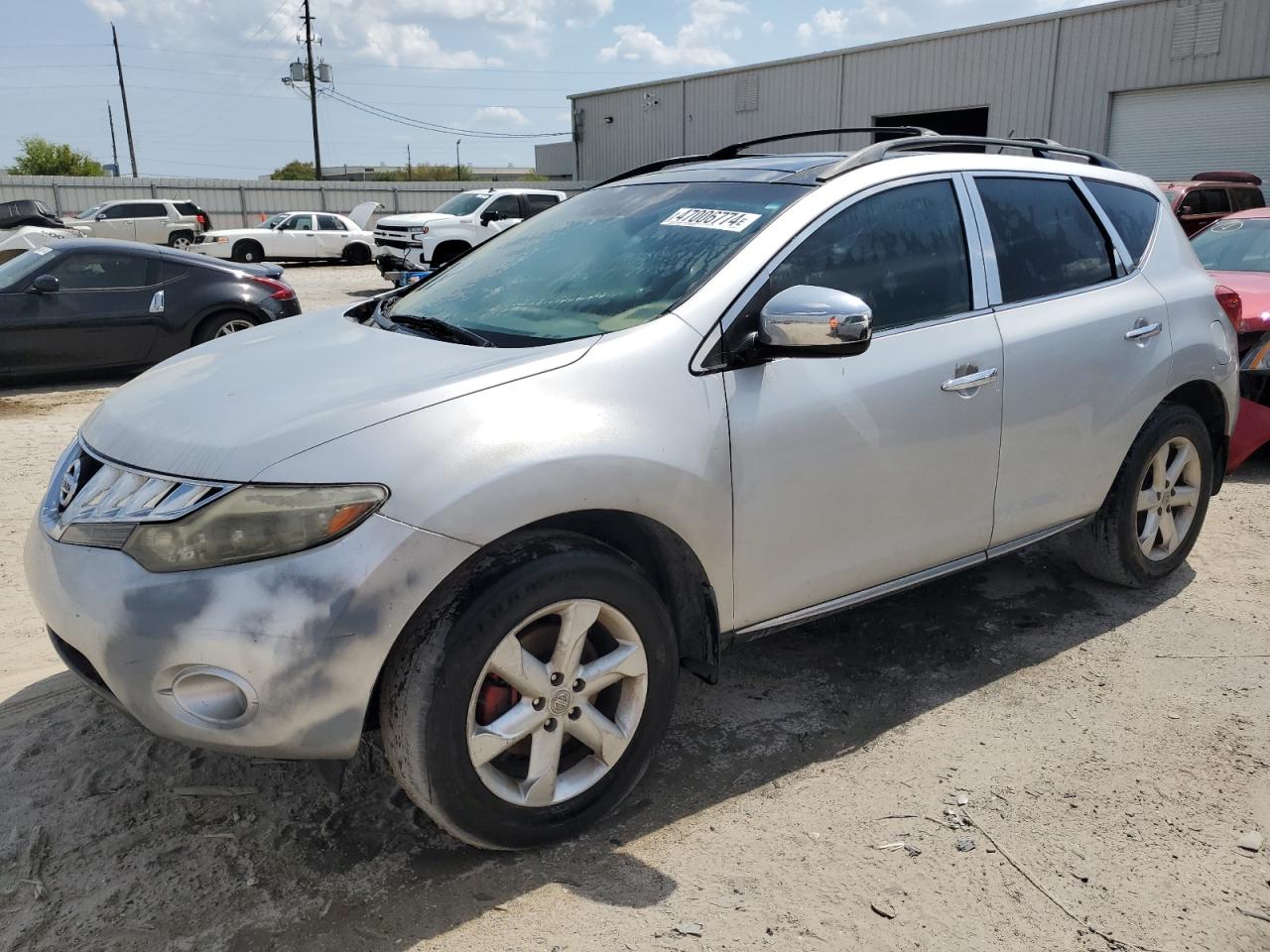 nissan murano 2009 jn8az18u19w012227